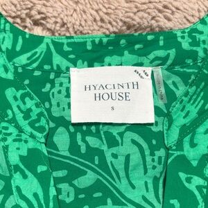 Hyacinth House Green Asymmetrical Dress